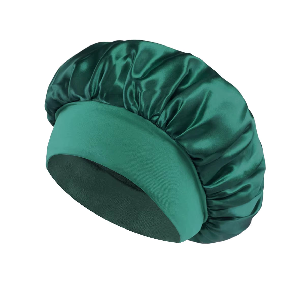 Large Satin Bonnet,Silk Bonnet Hair Wrap for Sleeping, Sleep Cap with Elastic Soft Band, Big Bonnets for Women Hair Care