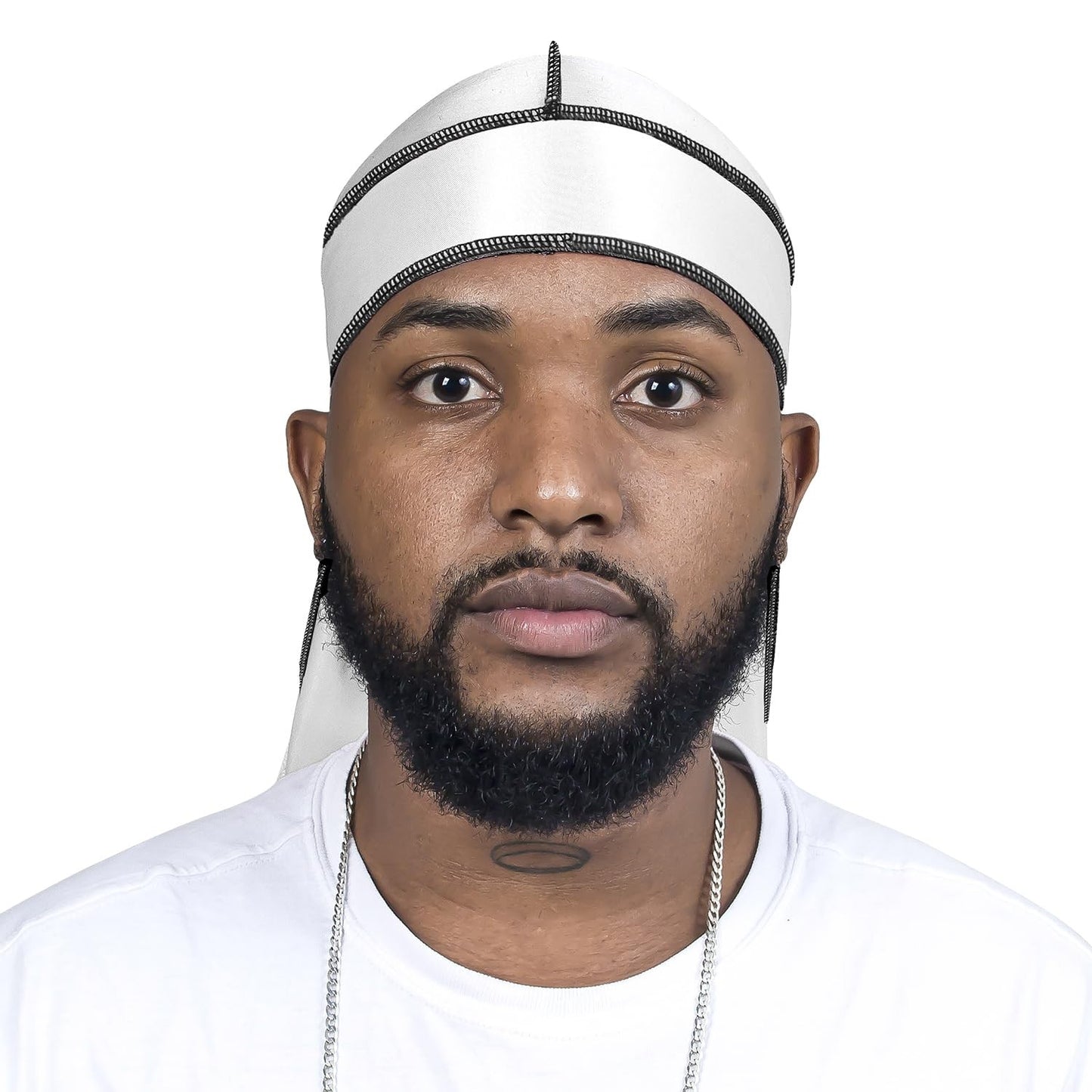 Silky Durags for Men Women 360 Waves with Wave Cap Extra Long Tails