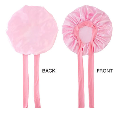 Sleeping Hat Women Satin Solid Night Sleep Cap Hair Care Bonnet Nightcap for Women Men Unisex Cap Bonnet De Nuit Shower Turban