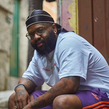 Silky Durags for Men Women 360 Waves with Wave Cap Extra Long Tails