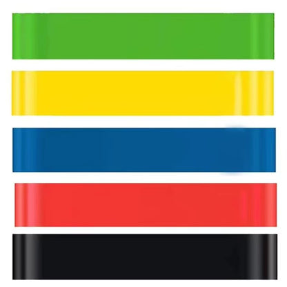 TPE Yoga Resistance Band, Fitness Resistance Band, Buttock Shaping Band, Exercise Set for Buttock Training and Lifting